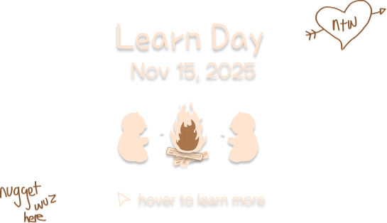 Learn Day - Nov 15, 2025. Hover to learn more
